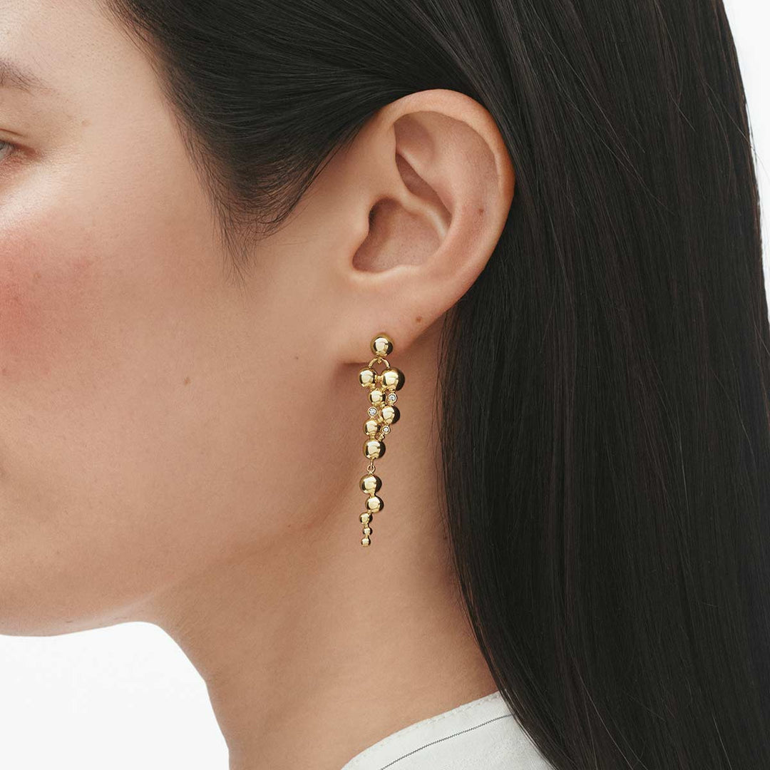 Demantseyrnalokkar - Georg Jensen