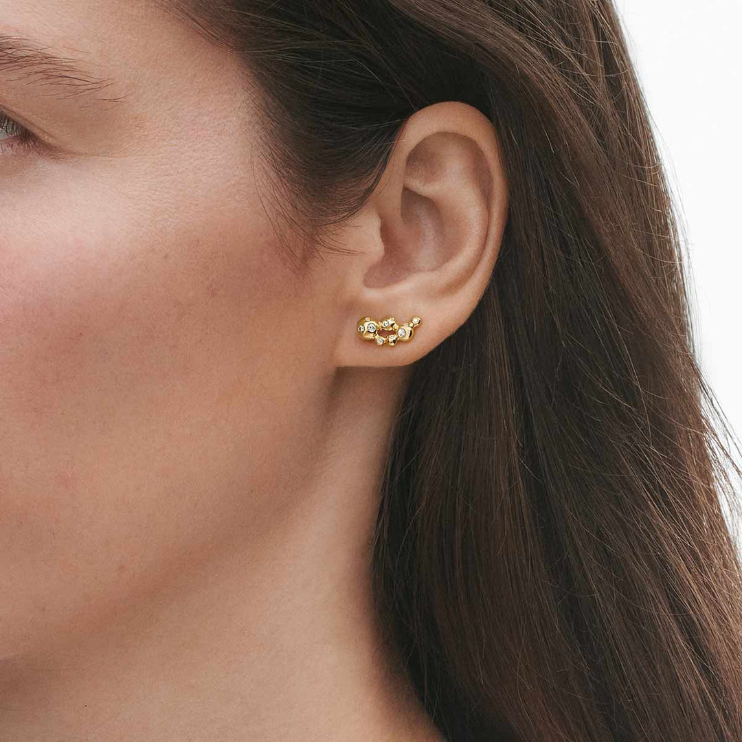 Demantseyrnalokkar - Georg Jensen