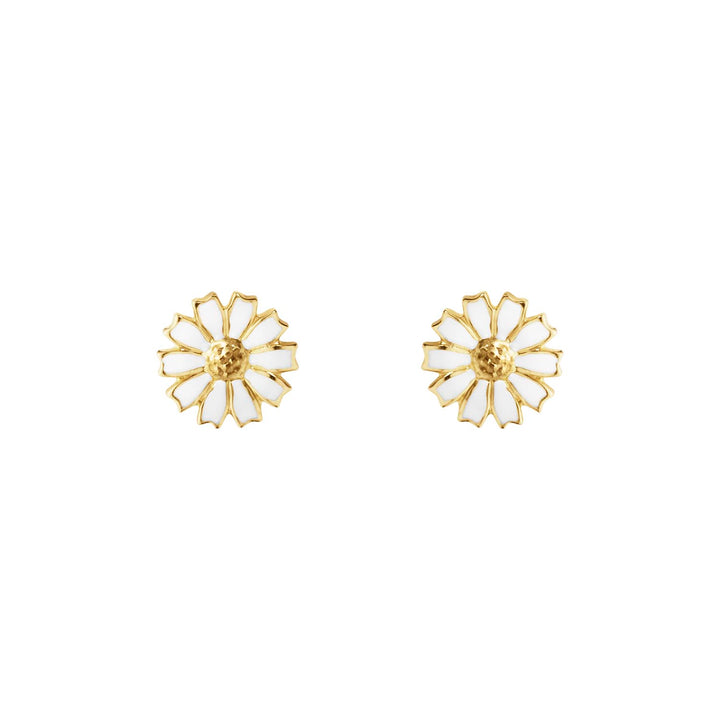 Gylltir eyrnalokkar - Georg Jensen