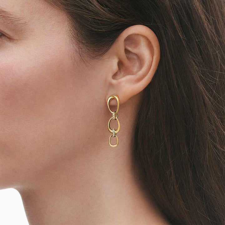 Demantseyrnalokkar - Georg Jensen