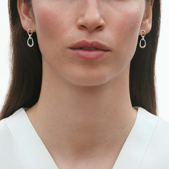 Demantseyrnalokkar - Georg Jensen