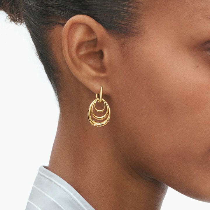 Demantseyrnalokkar - Georg Jensen