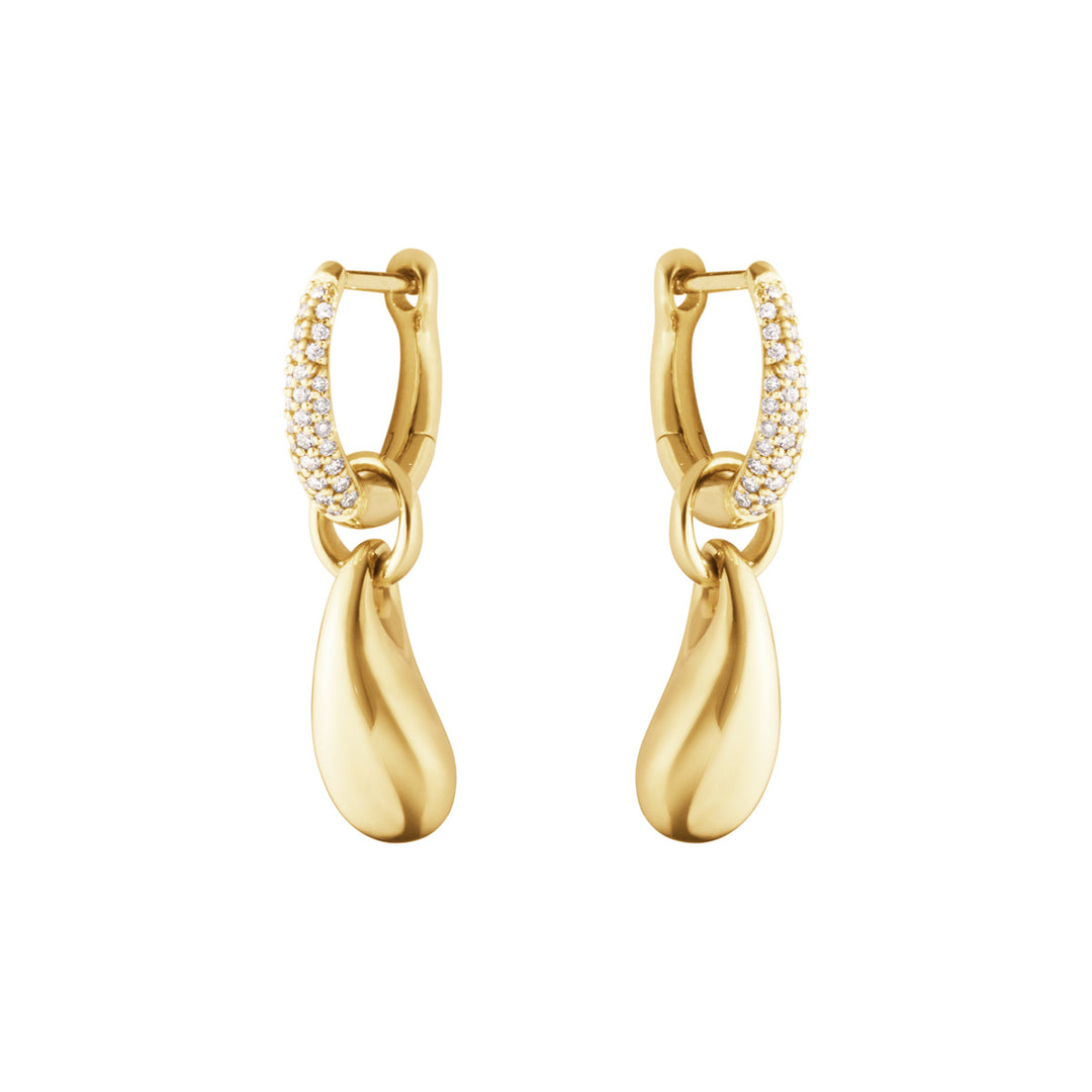 Demantseyrnalokkar - Georg Jensen
