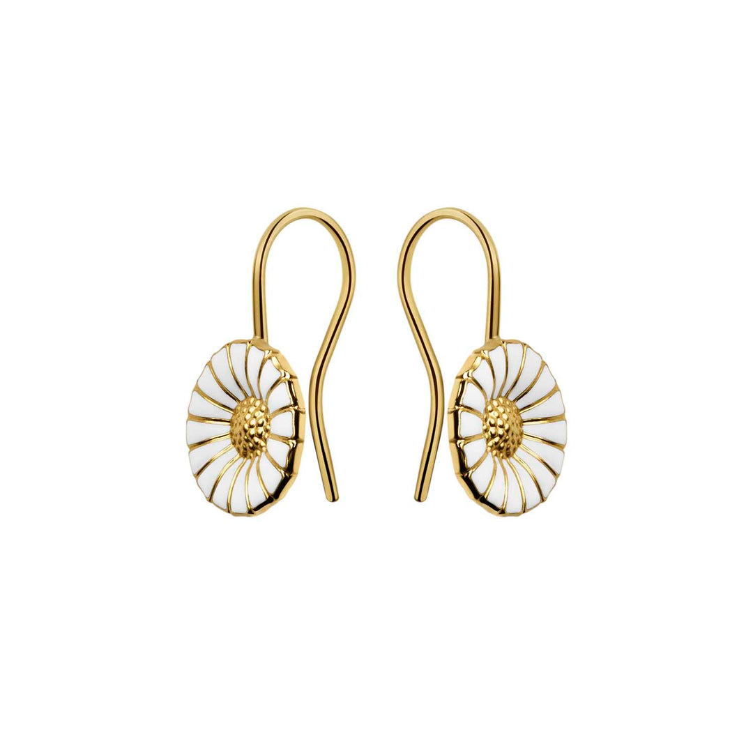 Gylltir eyrnalokkar - Georg Jensen