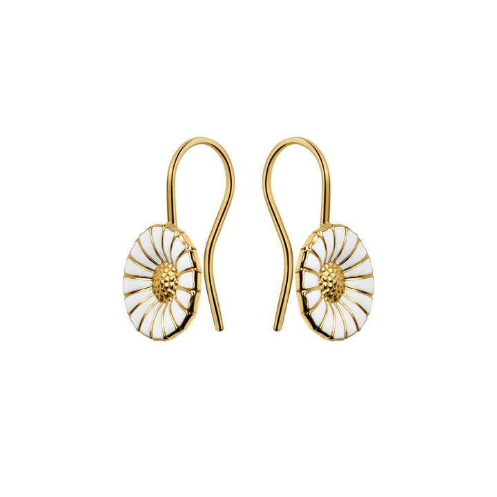 Gylltir eyrnalokkar - Georg Jensen