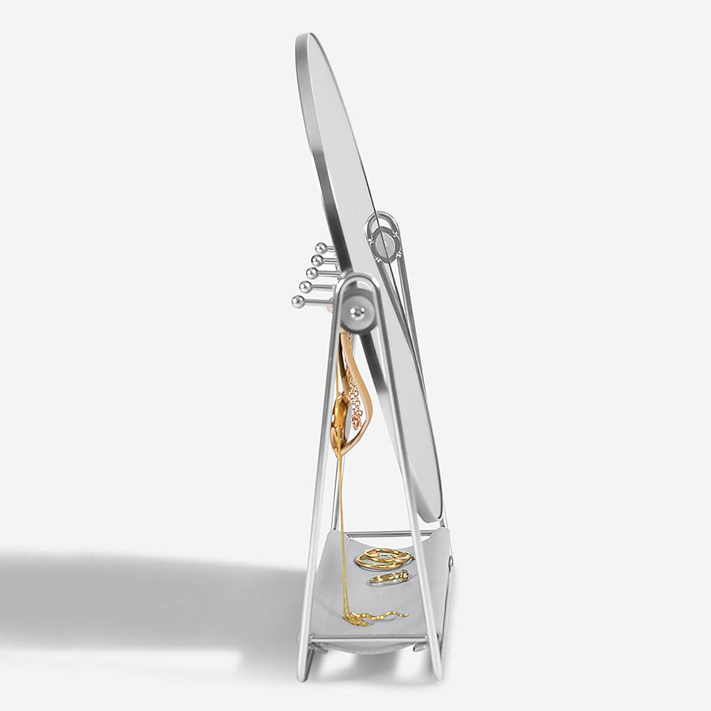 Skartgripastandur með spegli