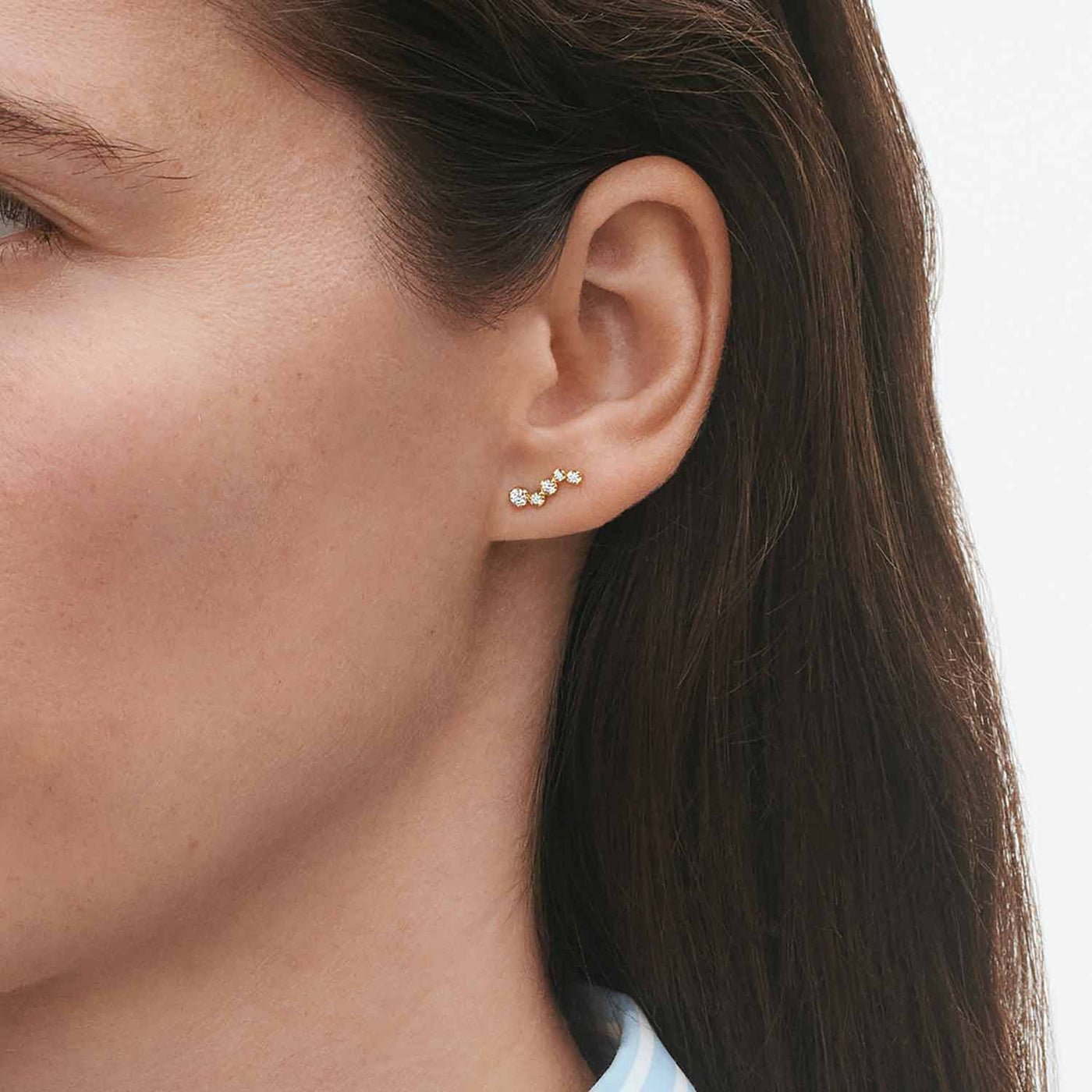 Demantseyrnalokkar - Georg Jensen