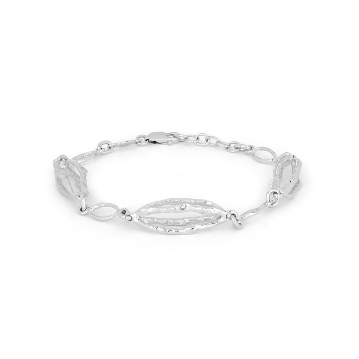 Silfurarmband