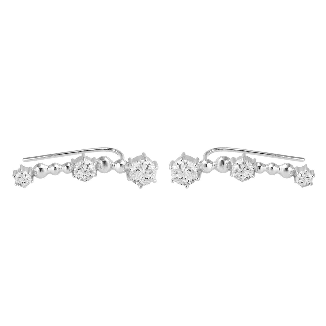 Silfureyrnalokkar með zirconia