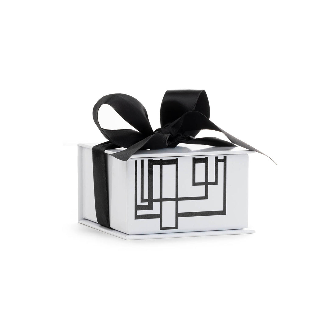 Hvítagullhálsmen með demanti