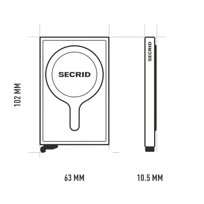 Secrid Cardprotector - Magsafe - Black