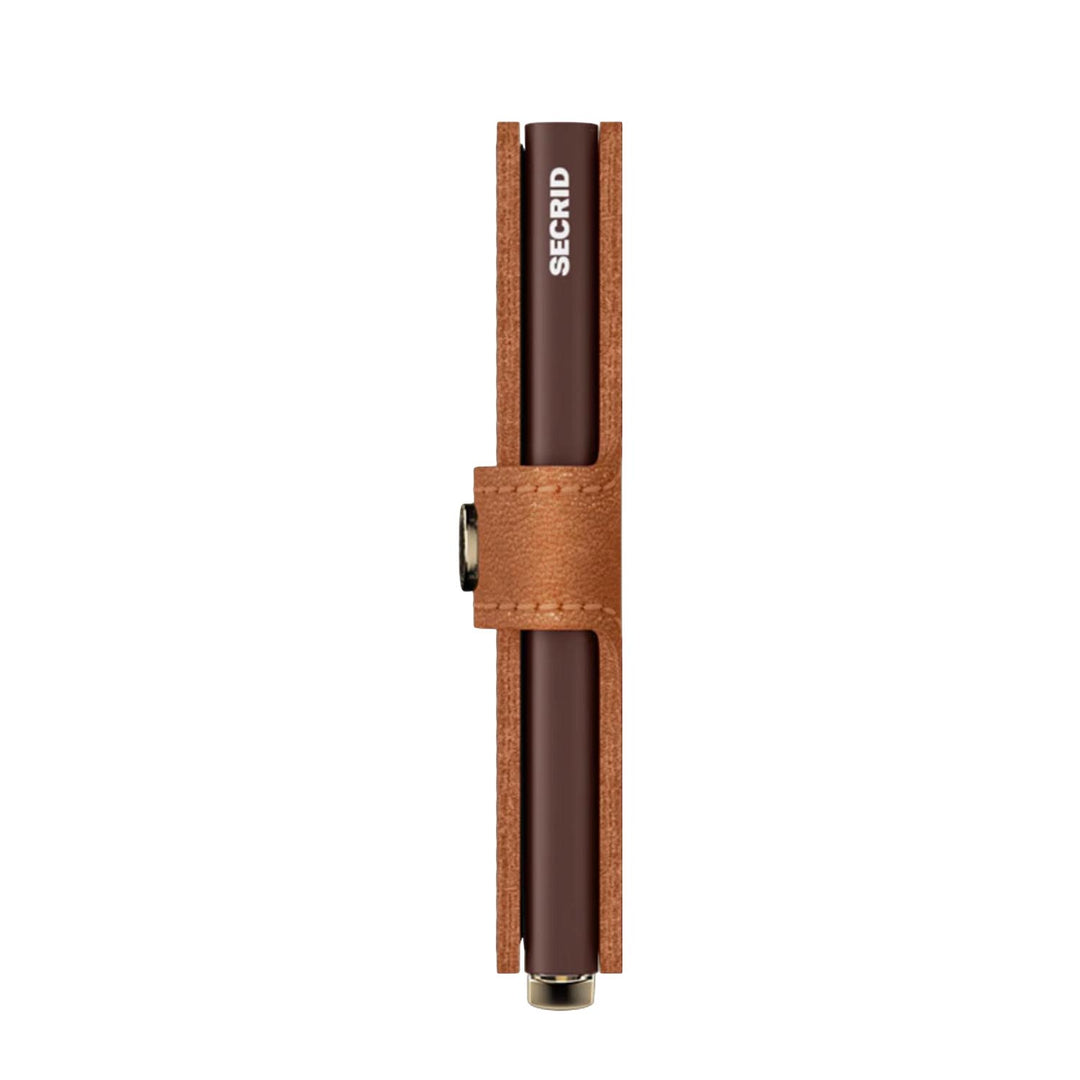 Secrid Miniwallet - Premium Lines Cognac