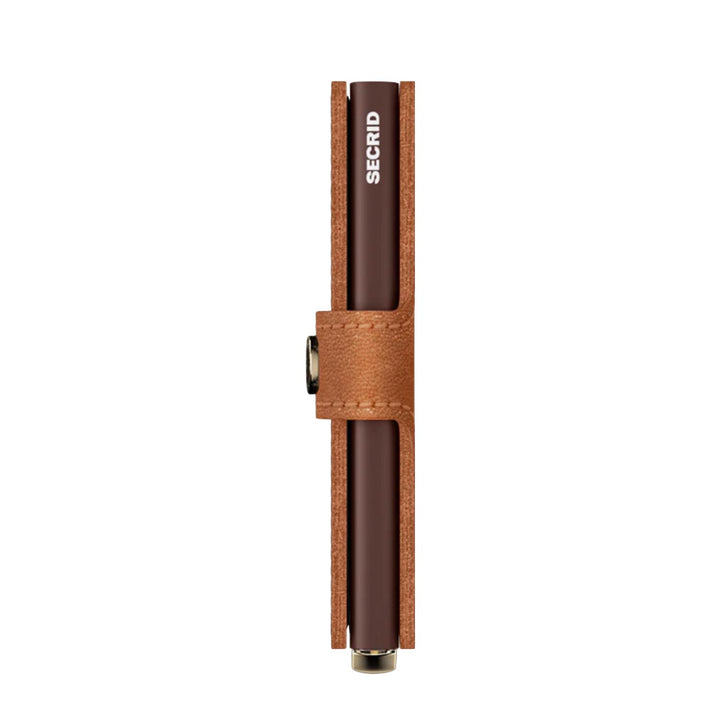 Secrid Miniwallet - Premium Lines Cognac