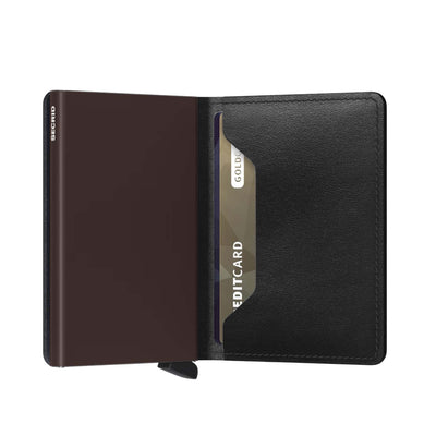 Secrid Slimwallet - Original Black Brown