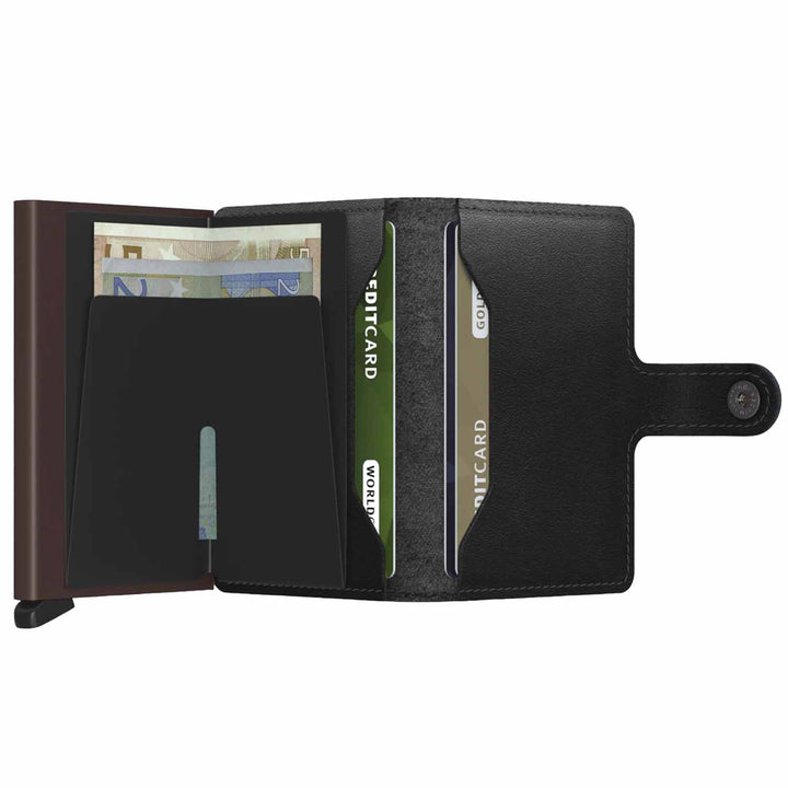 Secrid Miniwallet - Original Black Brown