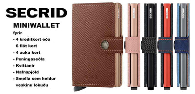 Secrid Miniwallet - Premium Lines Black