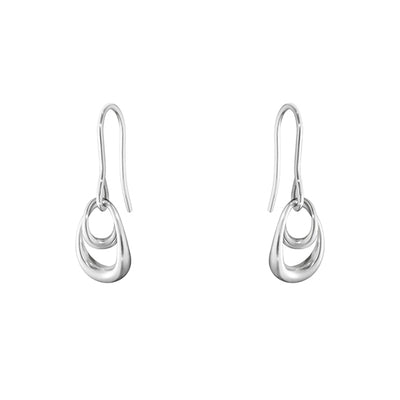Silfur eyrnalokkar - Georg Jensen - Jens