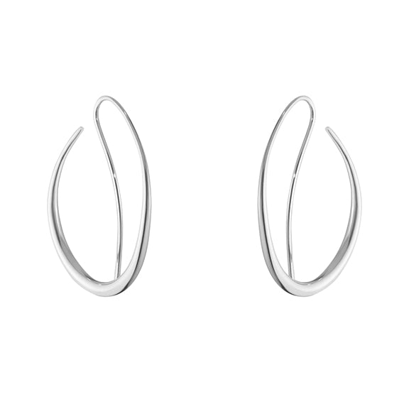 Silfur eyrnalokkar - Georg Jensen - Jens