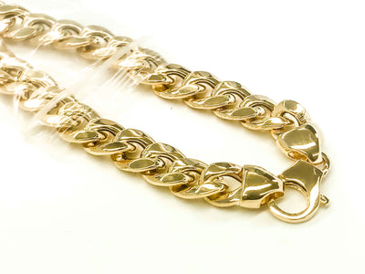 Gullarmband 18kt Cuban link