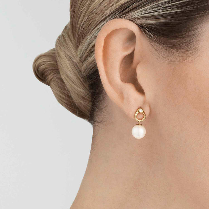 Demantseyrnalokkar - Georg Jensen