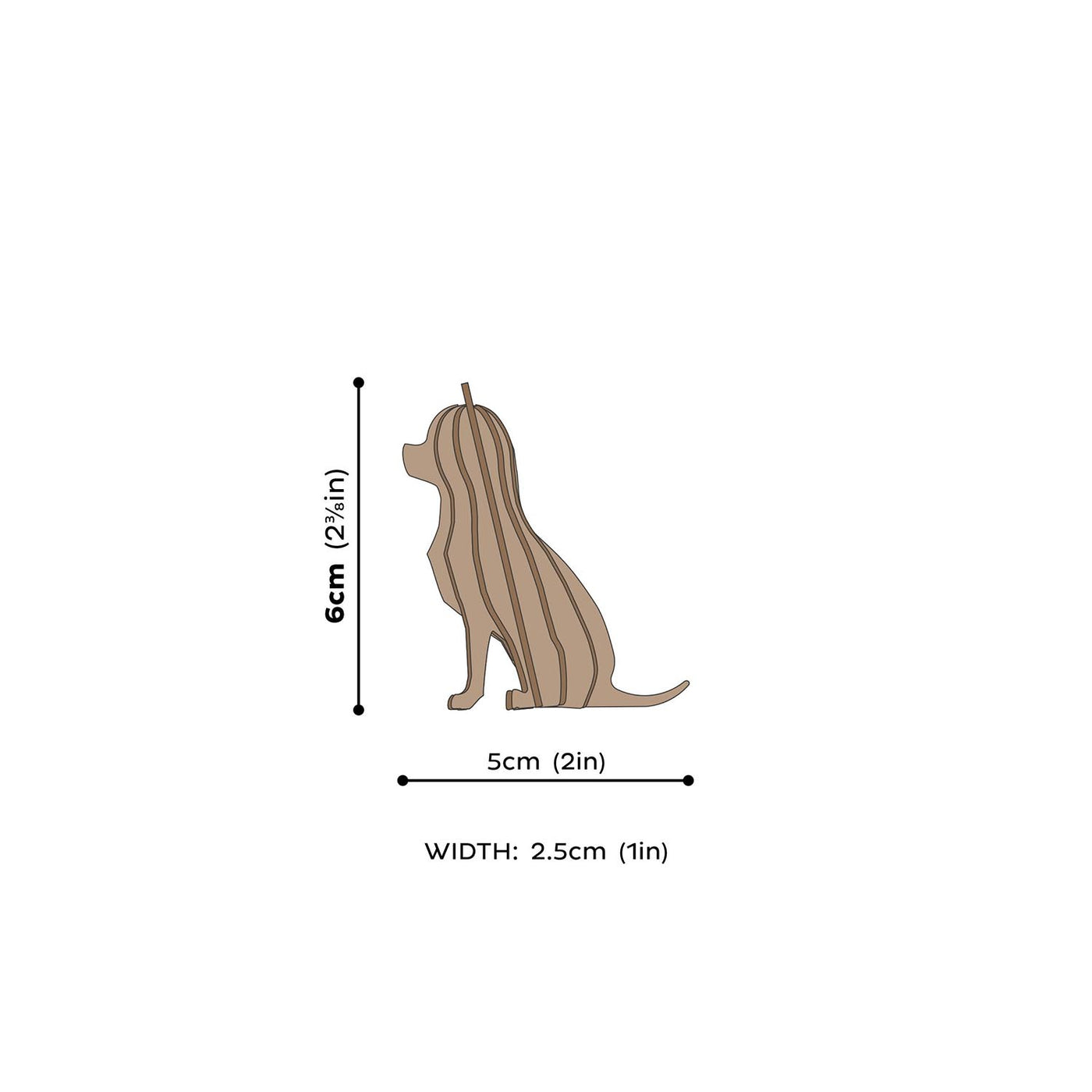 Chihuahua - 6 cm