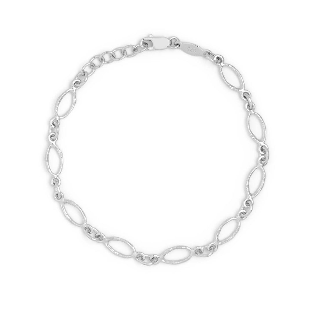 Silfurarmband