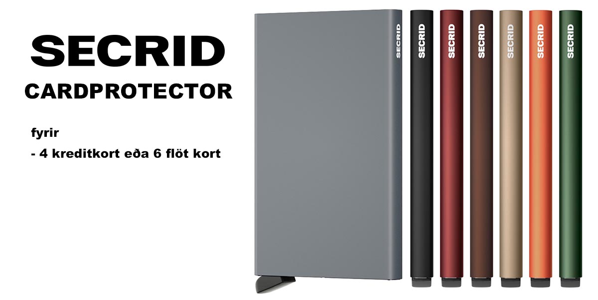 Secrid Cardprotector - Laser Tartan Rust