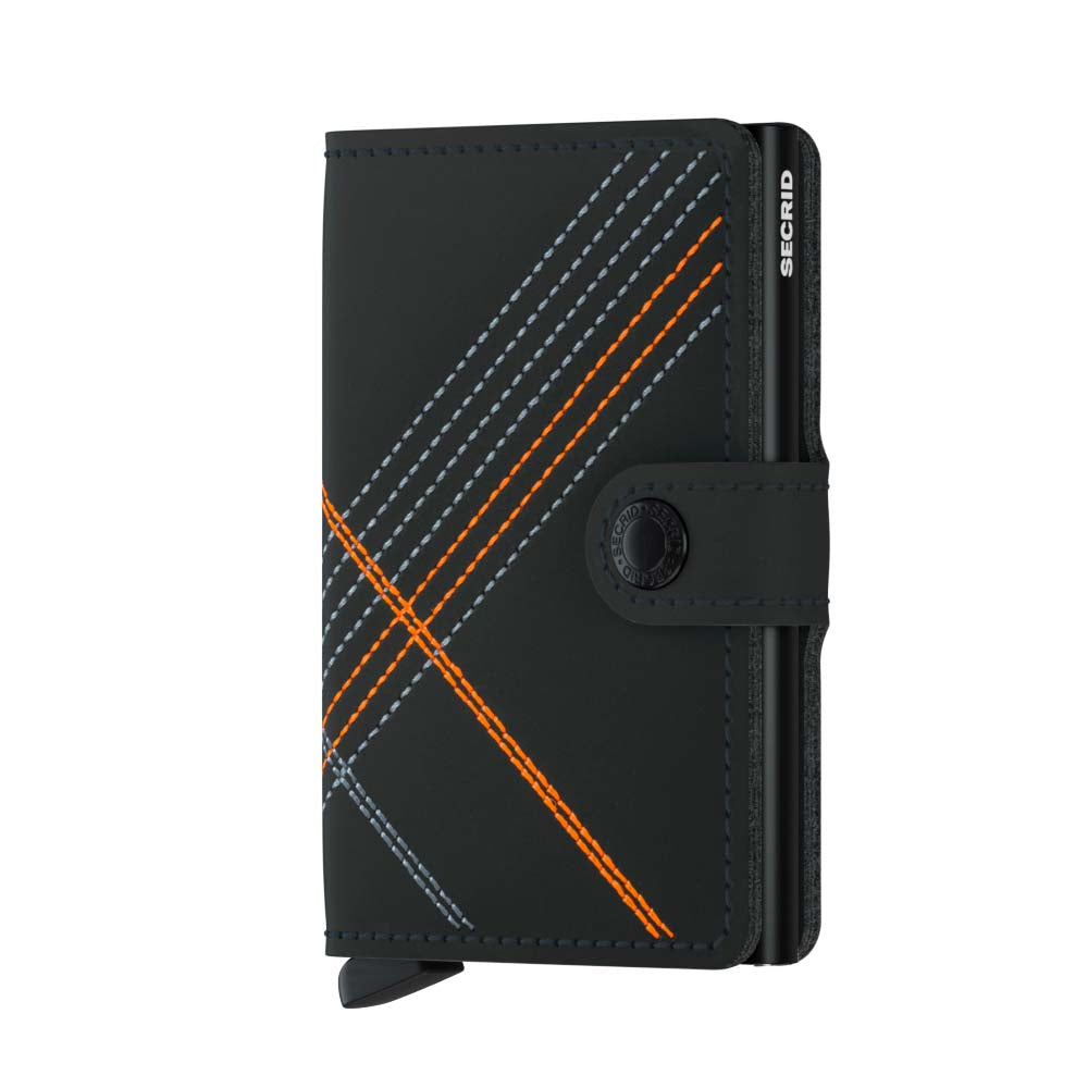 Secrid Miniwallet - Stitch Linea Orange