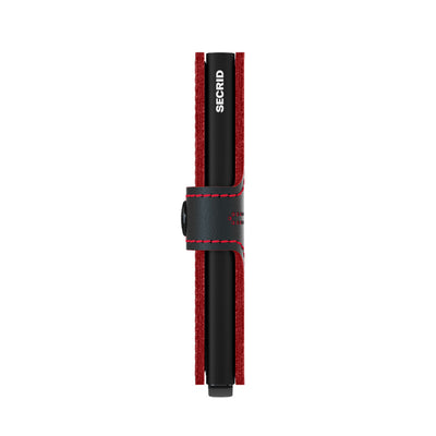 Secrid Miniwallet - Fuel Black-Red