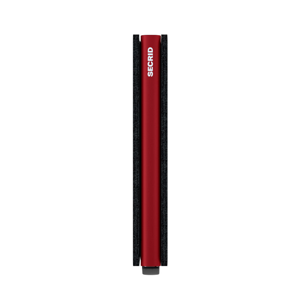 Secrid Slimwallet - Matte Black &amp; Red