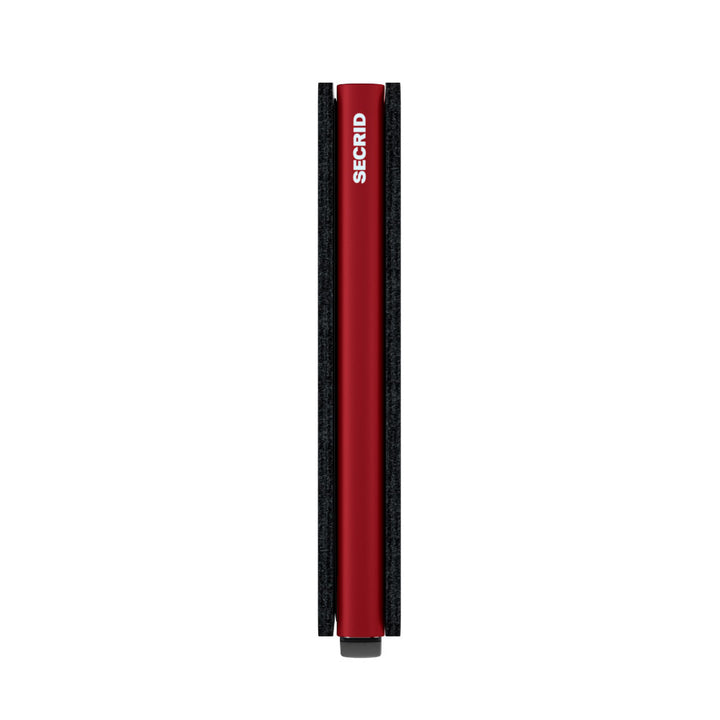 Secrid Slimwallet - Matte Black &amp; Red