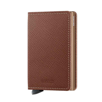 Secrid Slimwallet - Saffiano Caramel