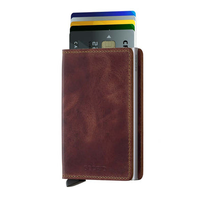 Secrid Slimwallet - Vintage Brown