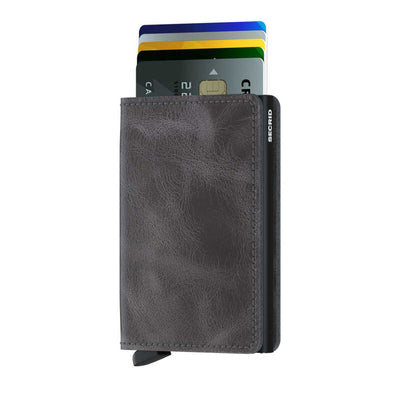 Secrid Slimwallet - Vintage Grey Black