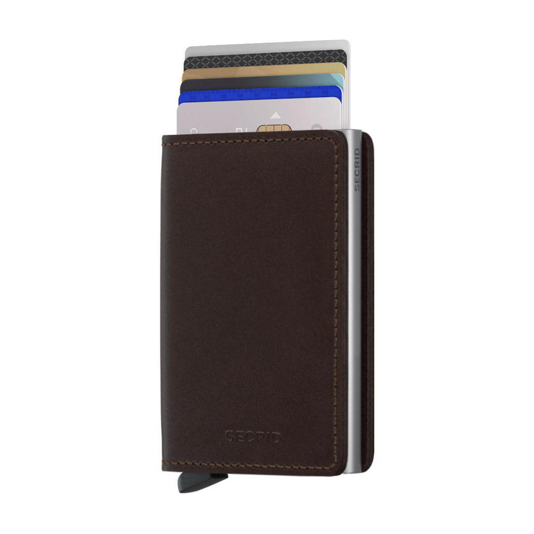 Secrid Slimwallet - Original Dark Brown
