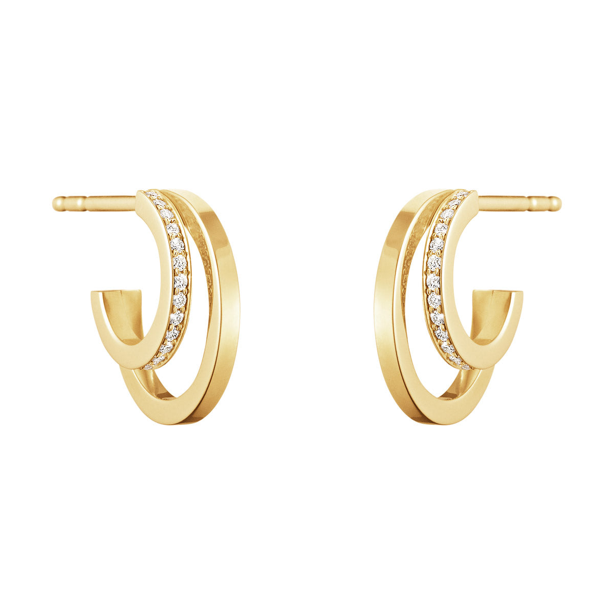 Demantseyrnalokkar - Georg Jensen
