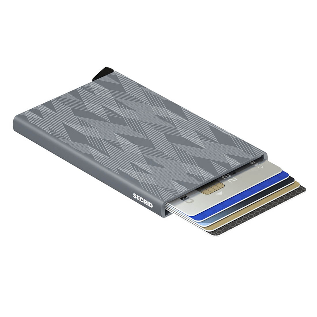 Secrid Cardprotector - Laser Zigzag Titanium